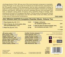 Joly Braga Santos (1924-1988): Sämtliche Kammermusik Vol.2, CD