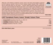Franz Liszt (1811-1886): Symphonische Dichtungen für Klavier Vol.3, CD