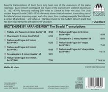 Dieterich Buxtehude (1637-1707): Klavier-Transkriptionen - The Stradal Transcriptions, CD