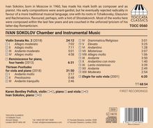 Ivan Sokolov (geb. 1960): Kammermusik, CD