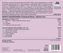 TOCCATA CLASSICS: Moritz Moszkowski Orchestral Music, Volume Four. Sinfonia Varsovia, Ian Hobson, conductor.