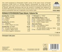 Ronald Stevenson (1928-2015): Klavierwerke Vol.6, CD