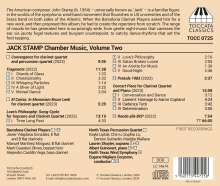 Jack Stamp (geb. 1954): Kammermusik Vol.2 - Werke für Klarinettenquartett, CD