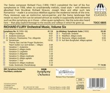 RICHARD FLURY Orchestral Music, Volume Six. Symphony No. 5 (1955–56), Im Altisberg: Symphonic Suite (1953), BBC Symphony Orchestra.