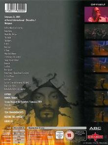 Snoop Dogg: Drop It Like It's Hot: Live 2005, DVD