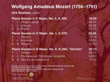 Wolfgang Amadeus Mozart (1756-1791): Klaviersonaten Vol.4, CD