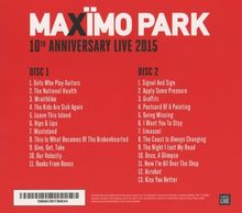 Maxïmo Park: 10th Anniversary Live: London Roundhouse 17/11/2015, 2 CDs