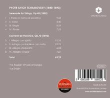 Peter Iljitsch Tschaikowsky (1840-1893): Serenade für Streicher op.48, CD