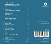Musik für Trompete &amp; Klavier "Direct Message", CD