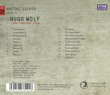 Hugo Wolf (1860-1903): Sämtliche Lieder Vol.10 - Goethe-Lieder Teil 1, CD