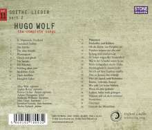 Hugo Wolf (1860-1903): Sämtliche Lieder Vol.11 - Goethe-Lieder Teil 2, CD