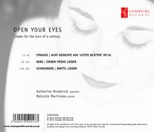 Katherine Broderick - Open your Eyes, CD