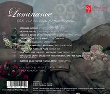 Lumiance (Werke für Flöte &amp; Klavier / Werke für 2 Flöten &amp; Klavier), CD