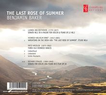 Benjamin Baker - The Last Rose of Summer, CD