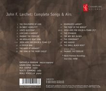 John Francis Larchet (1884-1967): Complete Songs &amp; Airs, CD