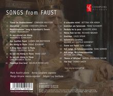 Songs from Faust, CD