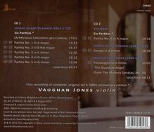 Johann Joseph Vilsmayr (1663-1722): Partiten Nr.1-6 für Violine solo - "Artificiosus Concentus Pro Camera", CD