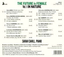 Sarah Cahill - The Future is Female Vol.1 "In Nature", CD