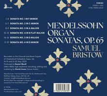FHR180, SONATA No. 1-6, MENDELSSOHN ORGAN SONATAS, OP. 65, SAMUEL BRISTOW. Dekorative Ornamente auf dunkelblauem Hintergrund.