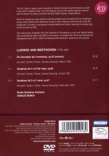 Ludwig van Beethoven (1770-1827): Symphonien Nr.4 &amp; 5, DVD