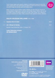 Ralph Vaughan Williams (1872-1958): Symphonie Nr.8, DVD