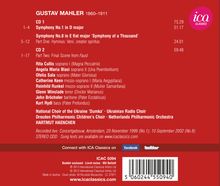 Gustav Mahler (1860-1911): Symphonien Nr.1 &amp; 8, 2 CDs