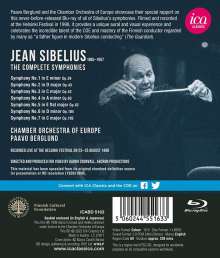 Jean Sibelius (1865-1957): Symphonien Nr.1-7, Blu-ray Disc