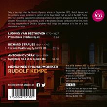 Rudolf Kempe dirigiert die Münchner Philharmoniker, CD