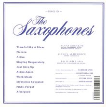 The Saxophones: Songs Of The Saxophones, CD