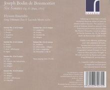 Joseph Bodin de Boismortier (1689-1755): Sonaten op.51 Nr.1-6, CD