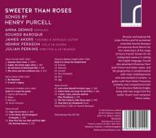 Henry Purcell (1659-1695): Lieder "Sweeter than Roses", CD
