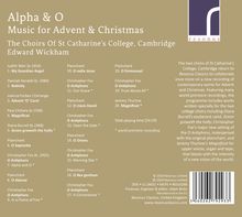 St. Cathatrine's College Choirs Cambridge - Alpha &amp; O (Music for Advent &amp; Christmas), CD