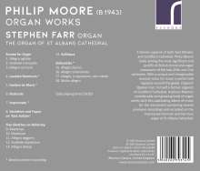 Philip John Moore (geb. 1943): Orgelwerke, CD