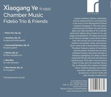 Xiaogang Ye (geb. 1955): Kammermusik, CD