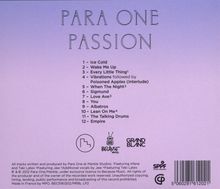 Para One: Passion, CD
