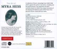 Myra Hess - The Art of Myra Hess, CD