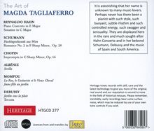Magda Tagliaferro, Klavier, CD