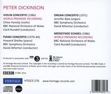 Peter Dickinson (geb. 1934): Violinkonzert, CD