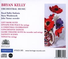Bryan Kelly (geb. 1934): Orchesterwerke, CD