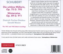 Franz Schubert (1797-1828): Die schöne Müllerin D.795, 2 CDs