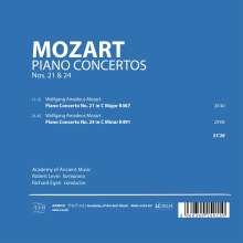 Wolfgang Amadeus Mozart (1756-1791): Klavierkonzerte Nr.21 &amp; 24, CD