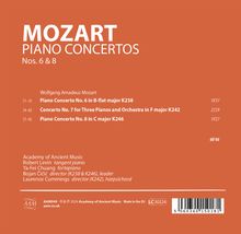 Wolfgang Amadeus Mozart (1756-1791): Klavierkonzerte Nr.6 &amp; 8, CD