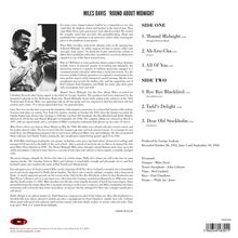 Miles Davis (1926-1991): Round About Midnight (180g) (Limited Edition) (Red Vinyl), LP