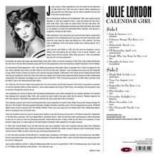 Julie London: Calendar Girl (180g) (Pink Vinyl), LP