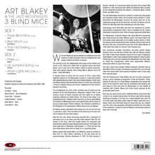 Art Blakey (1919-1990): 3 Blind Mice (180g) (Red Vinyl), LP