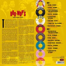 Doo-Wop's Greatest Hits (Yellow Vinyl), LP
