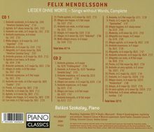 Felix Mendelssohn Bartholdy (1809-1847): Lieder ohne Worte (Ausz.), 2 CDs