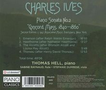 Charles Ives (1874-1954): Klaviersonate Nr.2 "Concord", CD