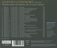 Leopold Godowsky (1870-1938): Studien über die Etüden von Chopin Nr.1-22,47, CD