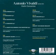 "Antonio Vivaldi 1678-1741 Violin Concertos, CD1-13, Werke von Federico Guglielmo, Enrico Casazza. www.brilliantclassics.com"